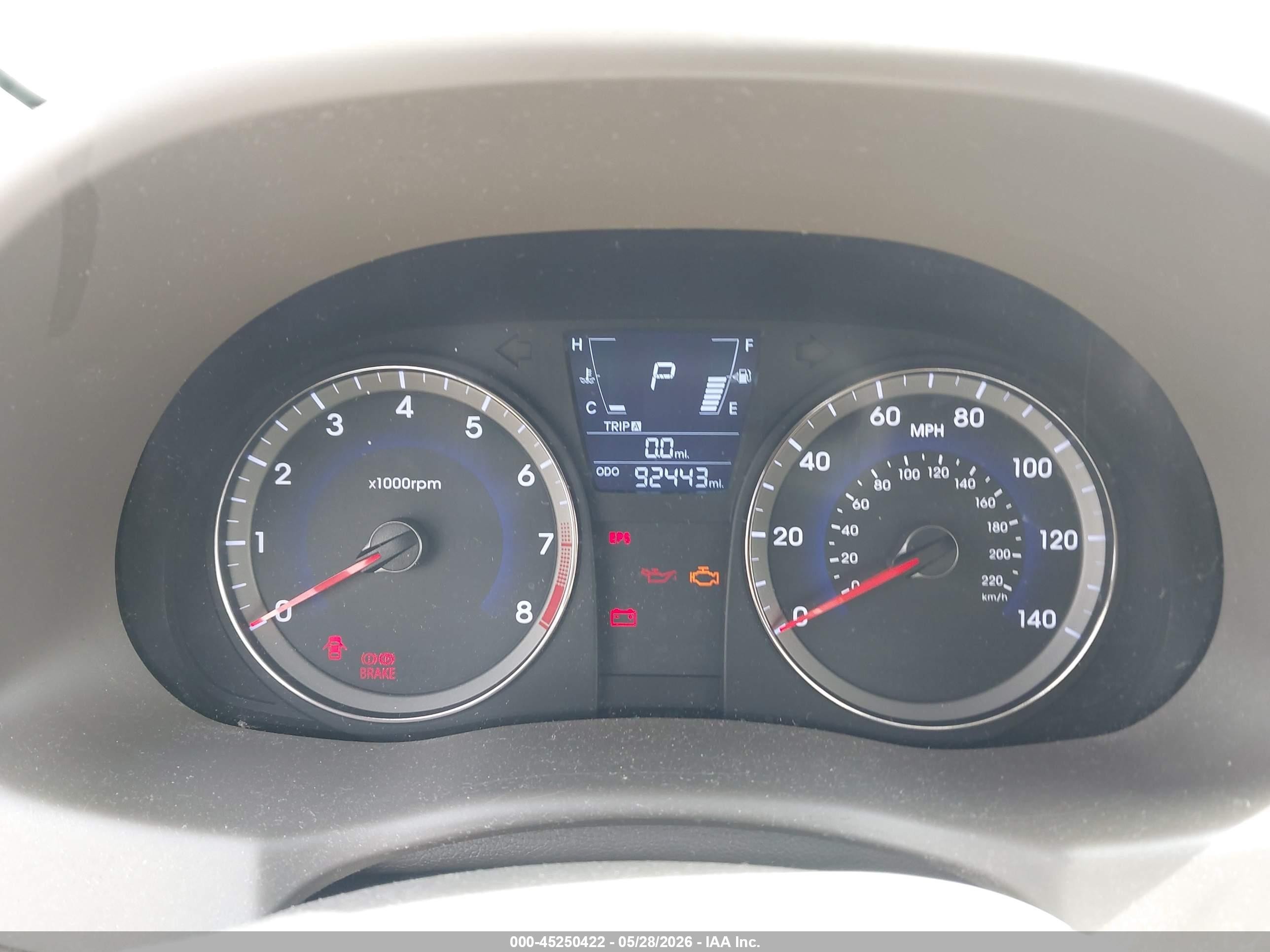 2013 Hyundai Accent Gls White vin: KMHCT4AE4DU559003