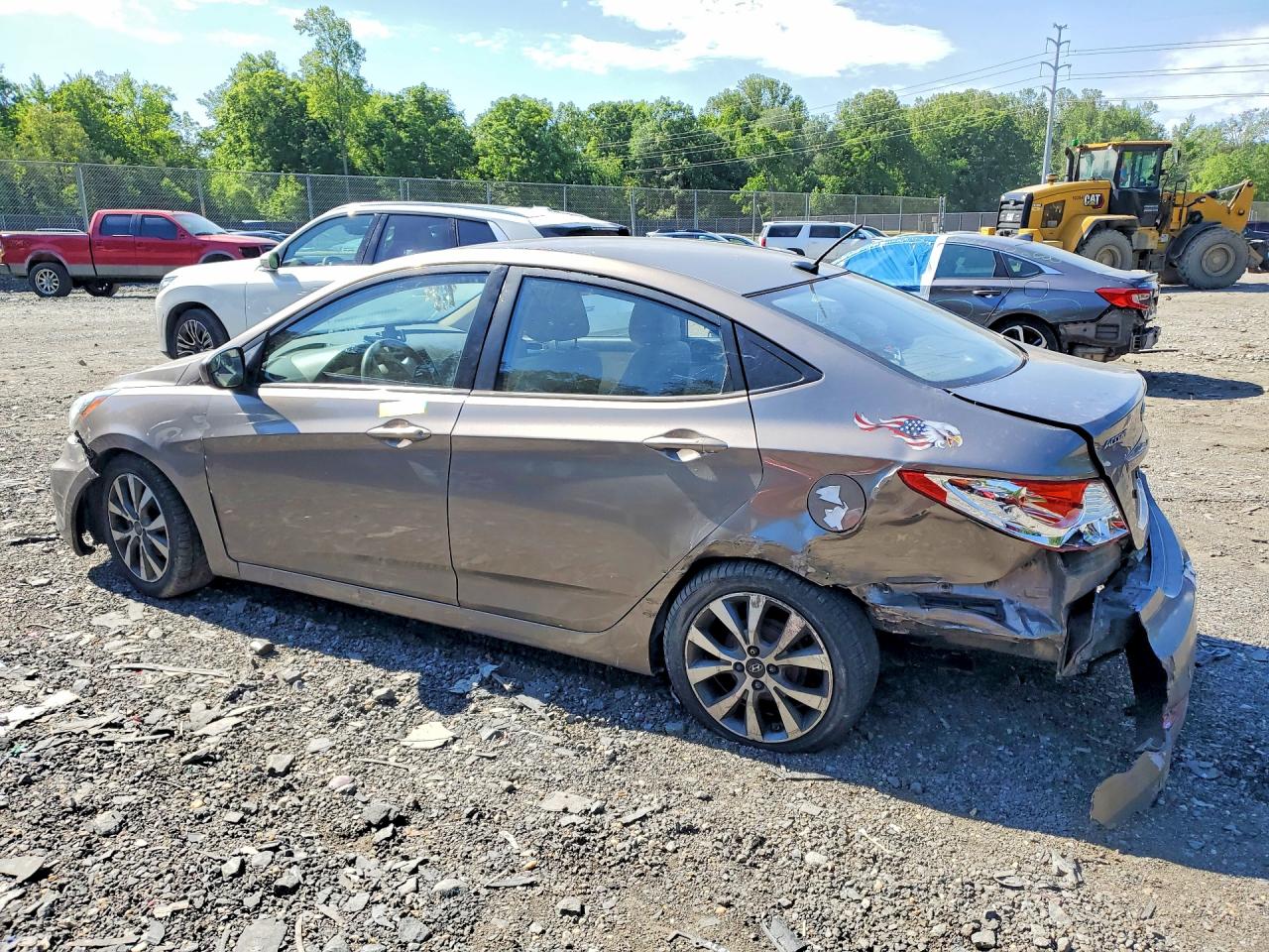 2014 Hyundai Accent Gls Tan vin: KMHCT4AE4EU638592