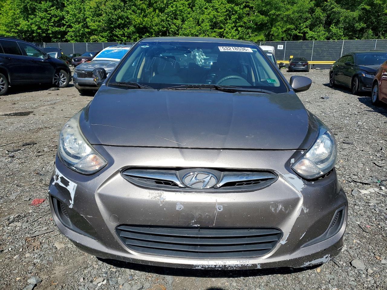 2014 Hyundai Accent Gls Tan vin: KMHCT4AE4EU638592