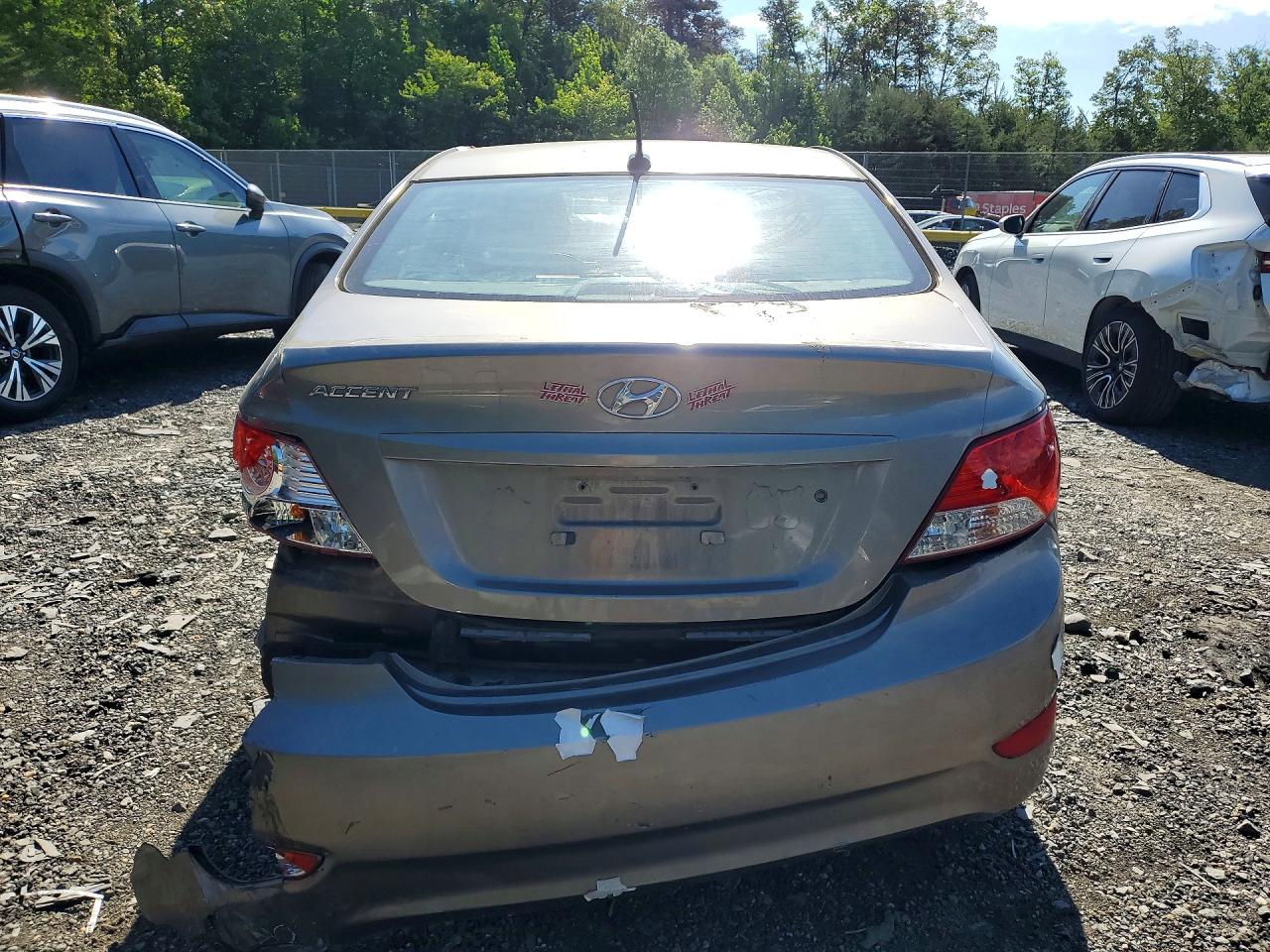 2014 Hyundai Accent Gls Tan vin: KMHCT4AE4EU638592