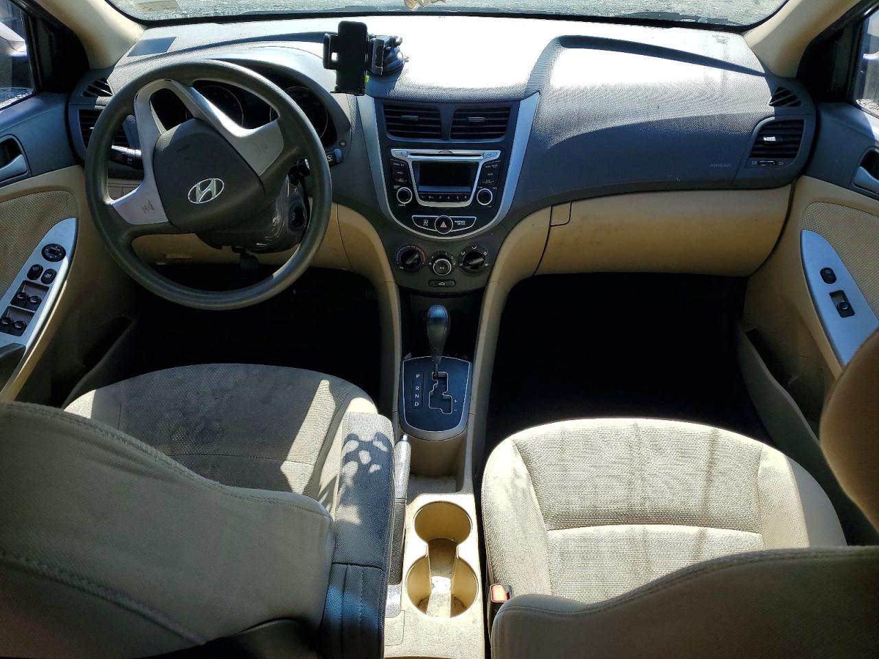 2014 Hyundai Accent Gls Tan vin: KMHCT4AE4EU638592