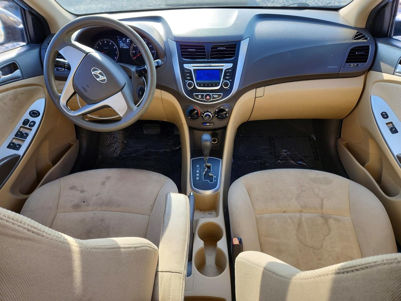2014 Hyundai Accent Gls Синий vin: KMHCT4AE4EU663010