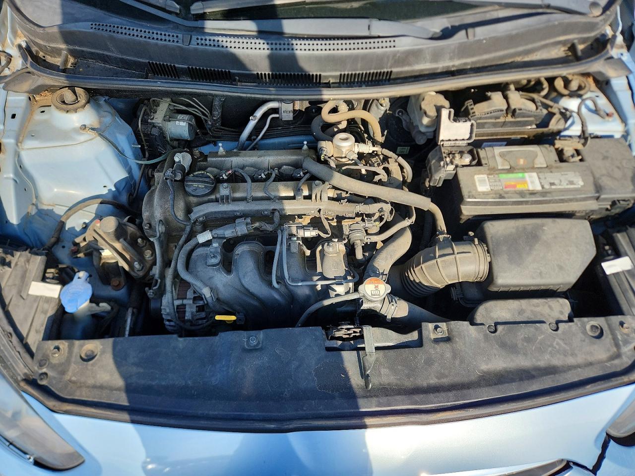 2014 Hyundai Accent Gls Синий vin: KMHCT4AE4EU663010