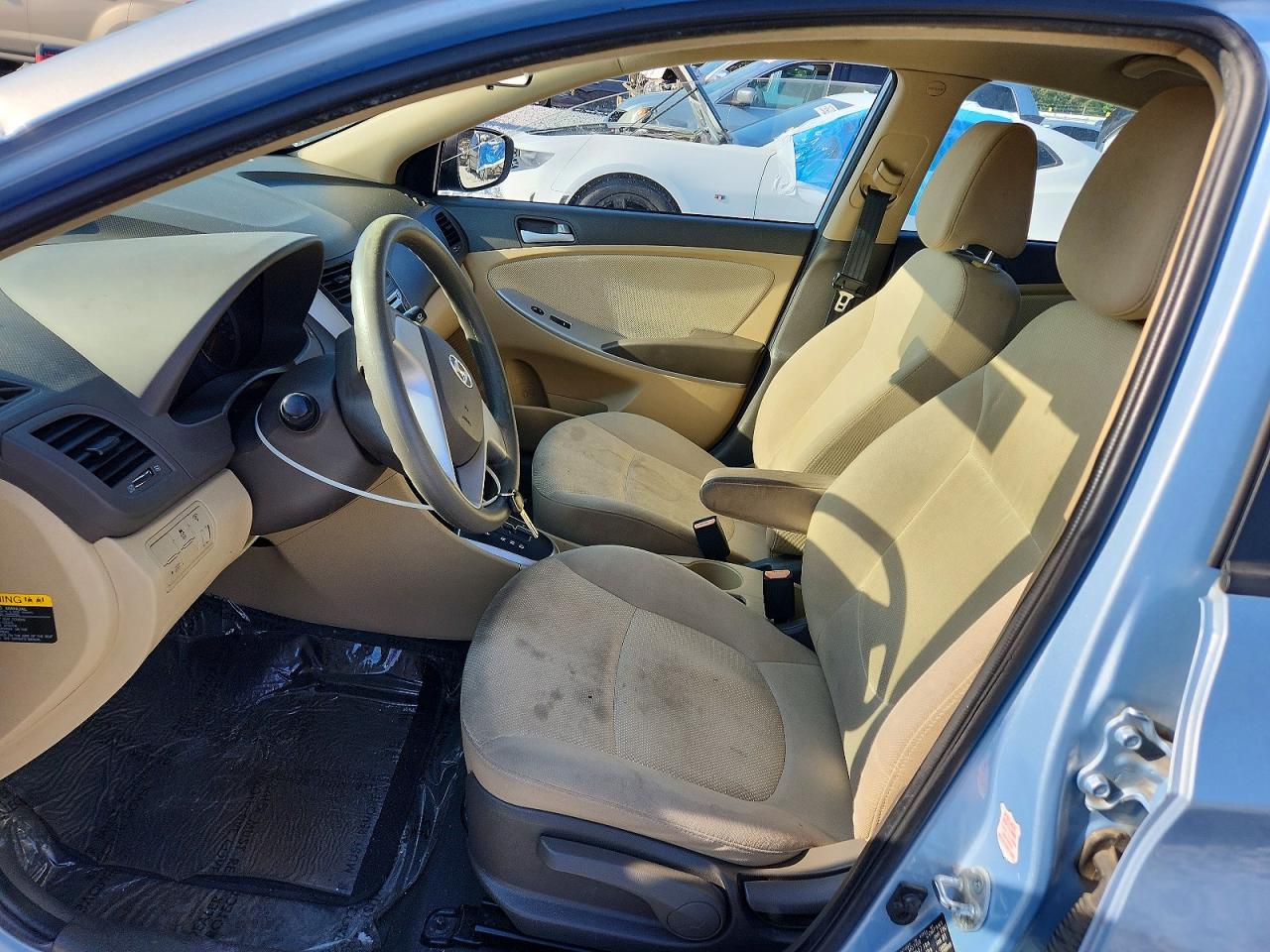 2014 Hyundai Accent Gls Синий vin: KMHCT4AE4EU663010
