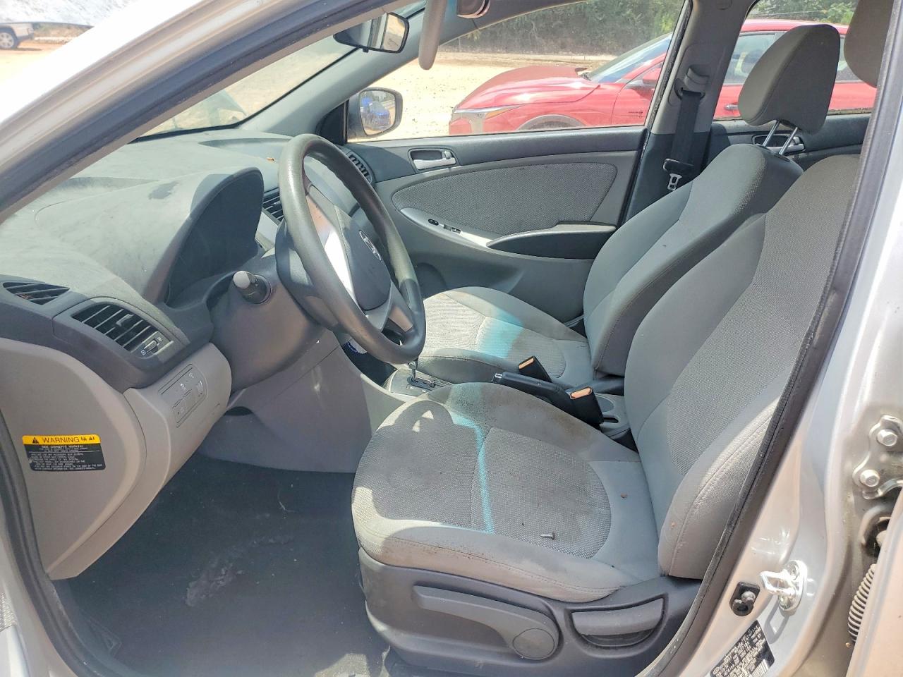2014 Hyundai Accent Gls Silver vin: KMHCT4AE4EU665680