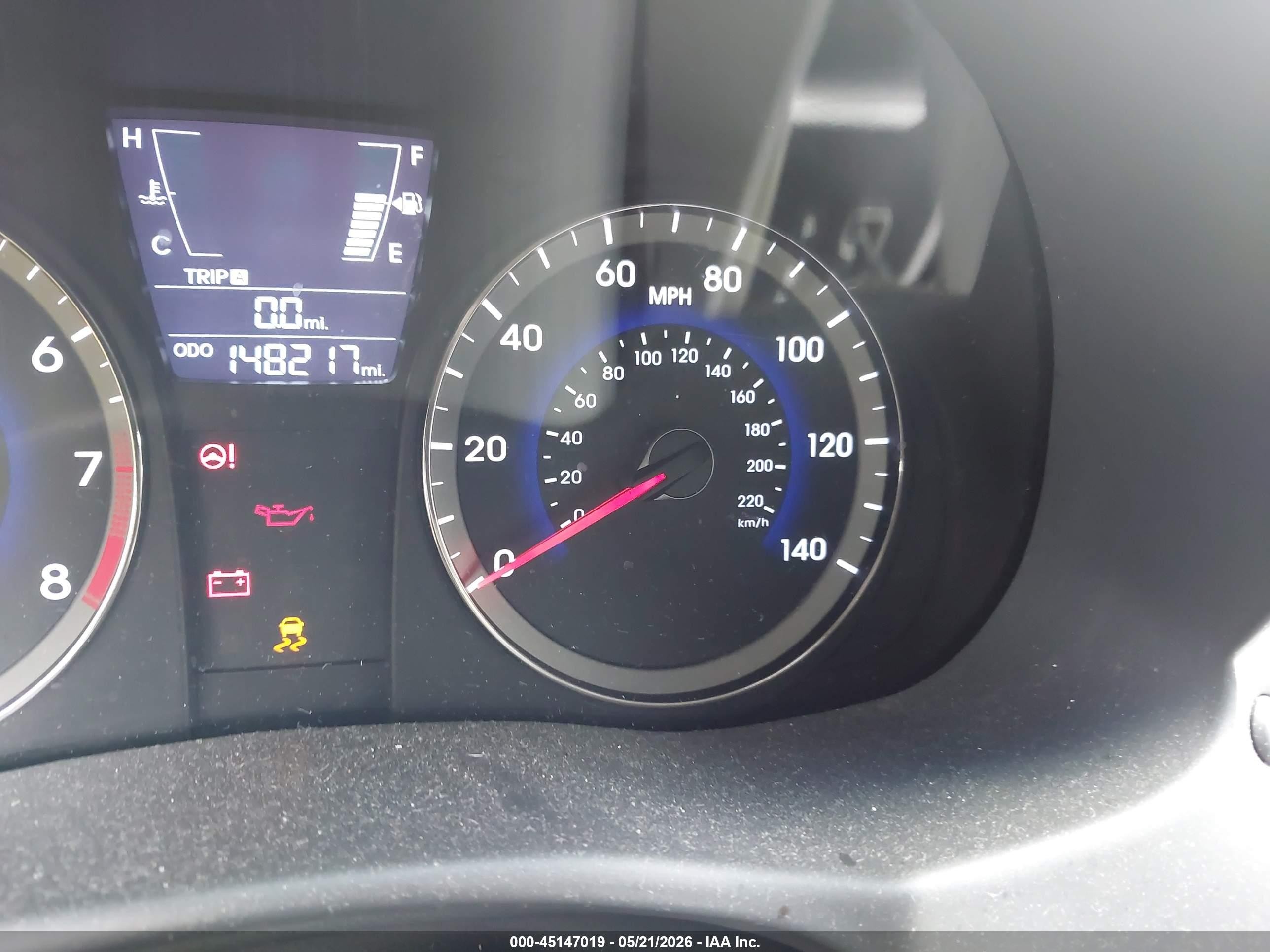2014 Hyundai Accent Gls Silver vin: KMHCT4AE4EU709418