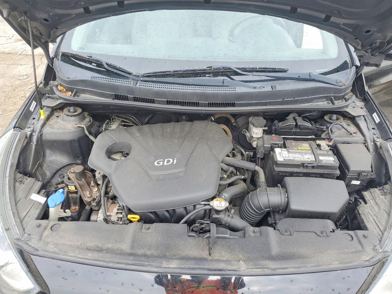 2014 Hyundai Accent Gls Black vin: KMHCT4AE4EU718183