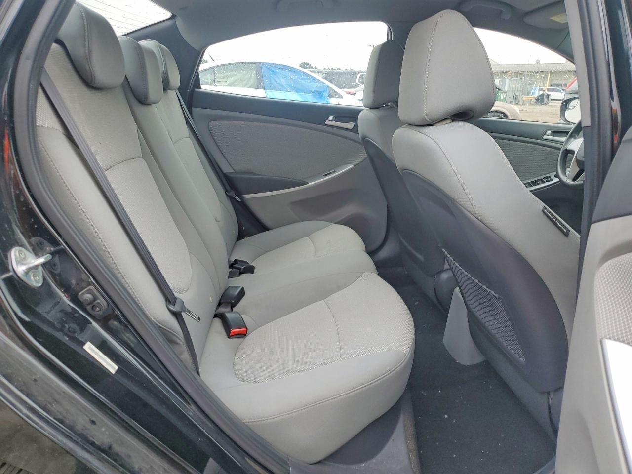 2014 Hyundai Accent Gls Black vin: KMHCT4AE4EU718183