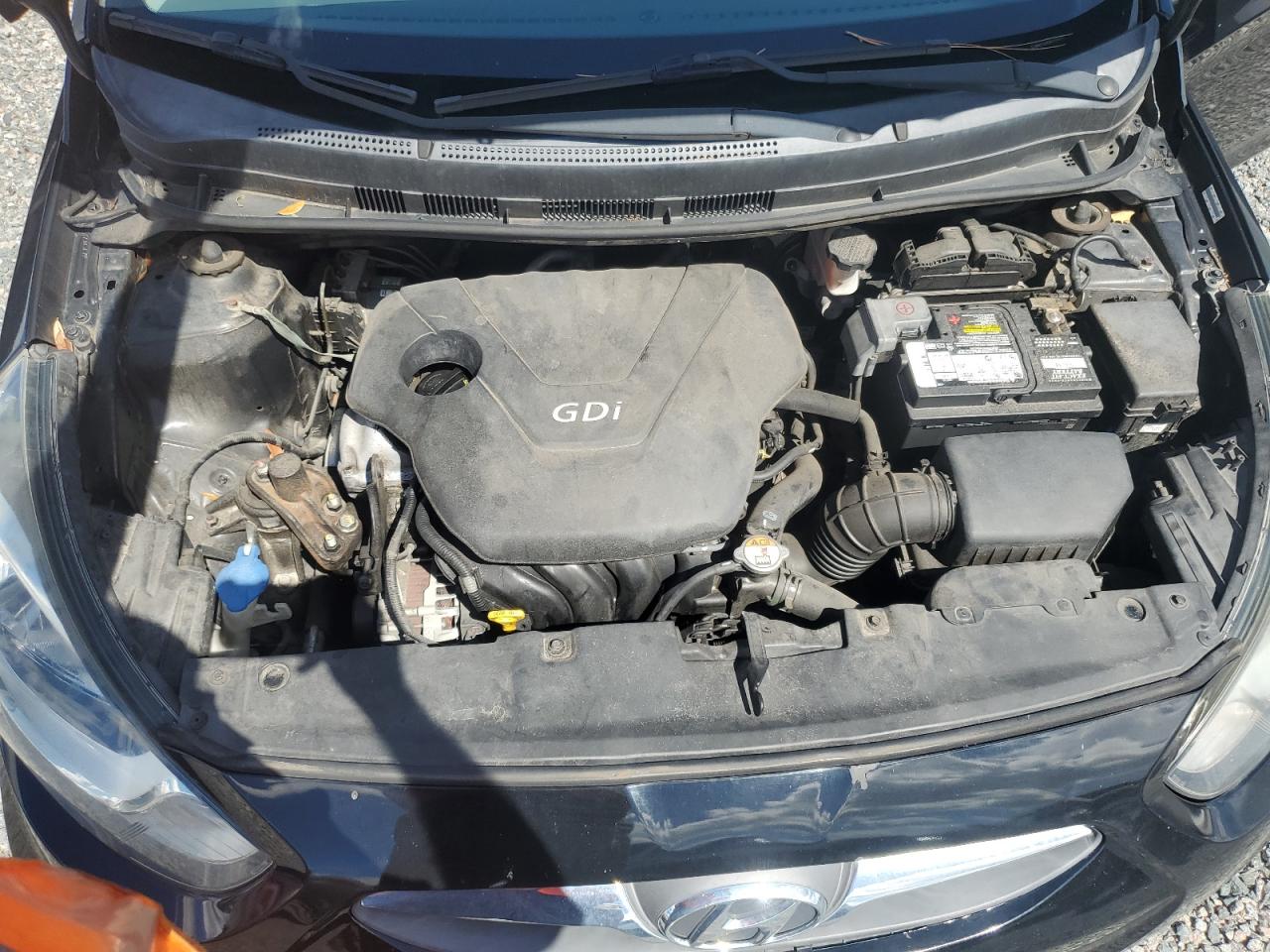 2014 Hyundai Accent Gls Черный vin: KMHCT4AE4EU718202
