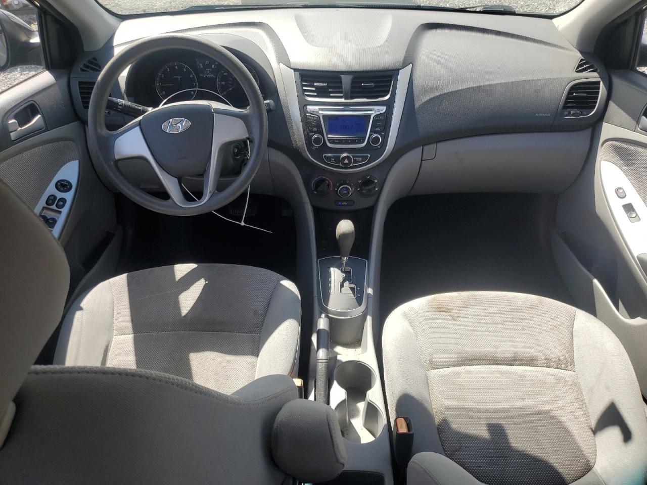 2014 Hyundai Accent Gls Черный vin: KMHCT4AE4EU718202