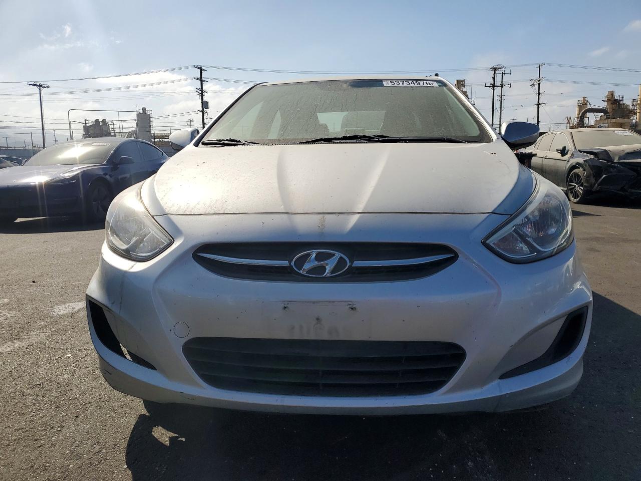 2015 Hyundai Accent Gls Silver vin: KMHCT4AE4FU795024