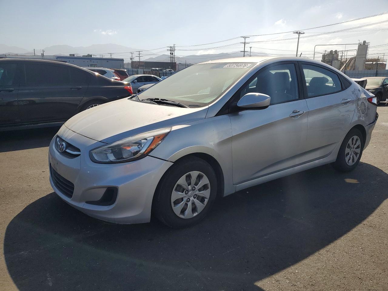 2015 Hyundai Accent Gls Silver vin: KMHCT4AE4FU795024