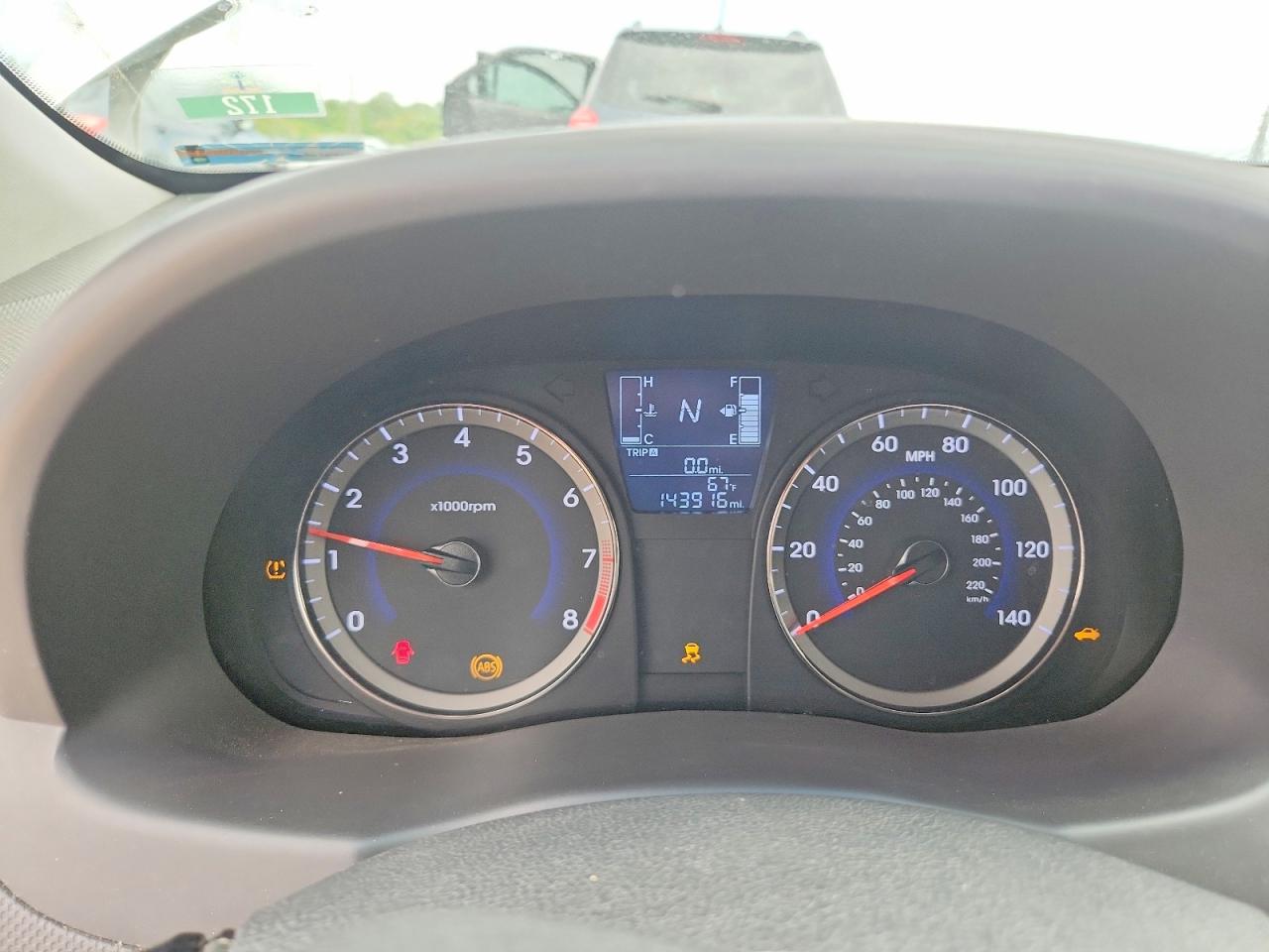 2015 Hyundai Accent Gls Silver vin: KMHCT4AE4FU799686