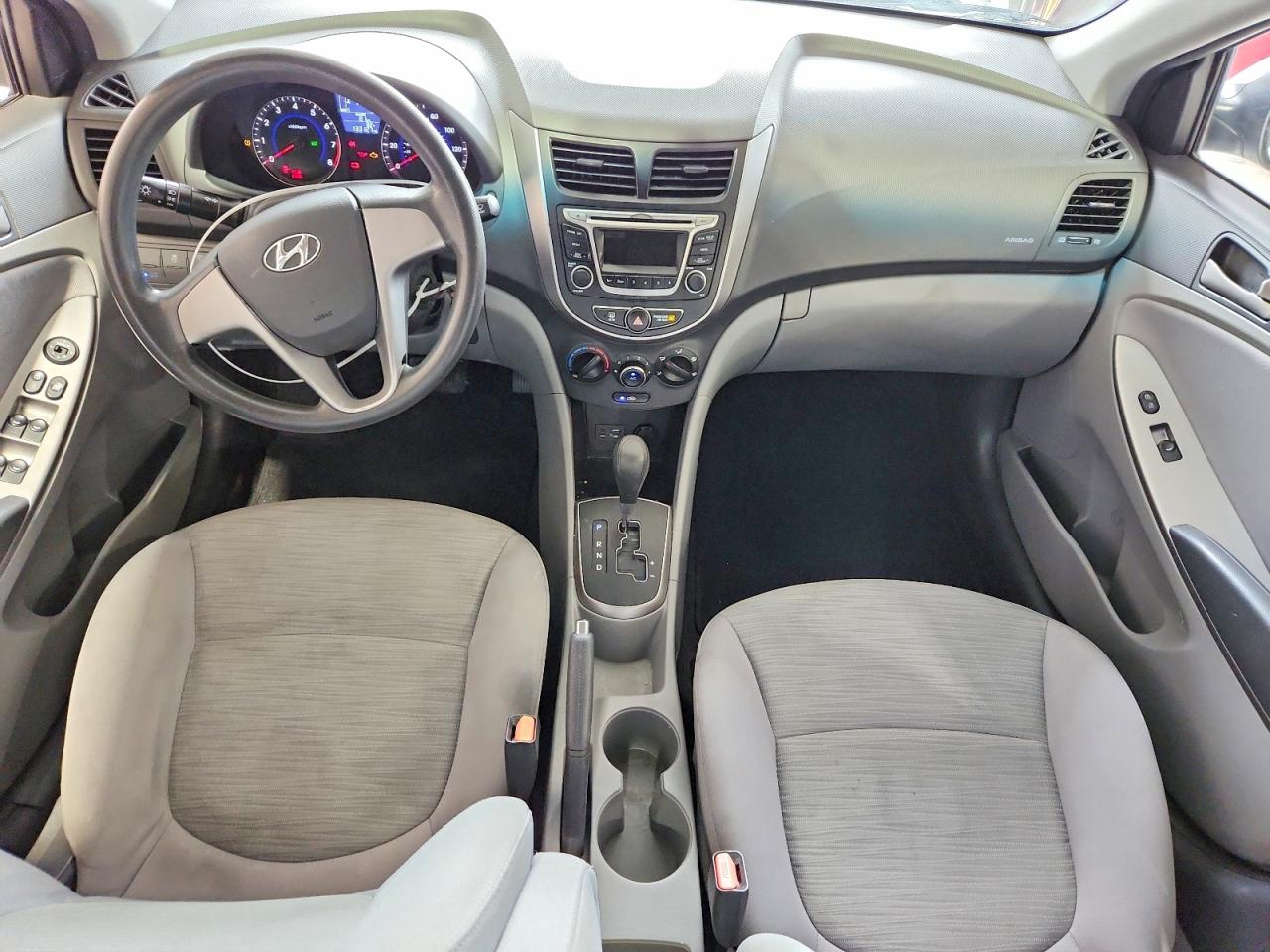 2015 Hyundai Accent Gls White vin: KMHCT4AE4FU847011