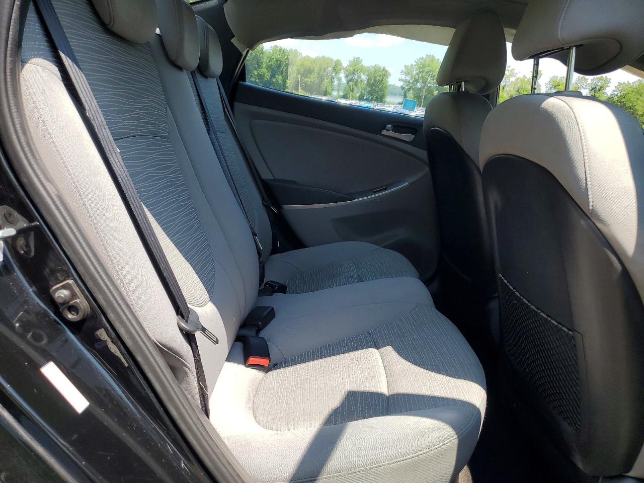 2015 Hyundai Accent Gls Black vin: KMHCT4AE4FU871387