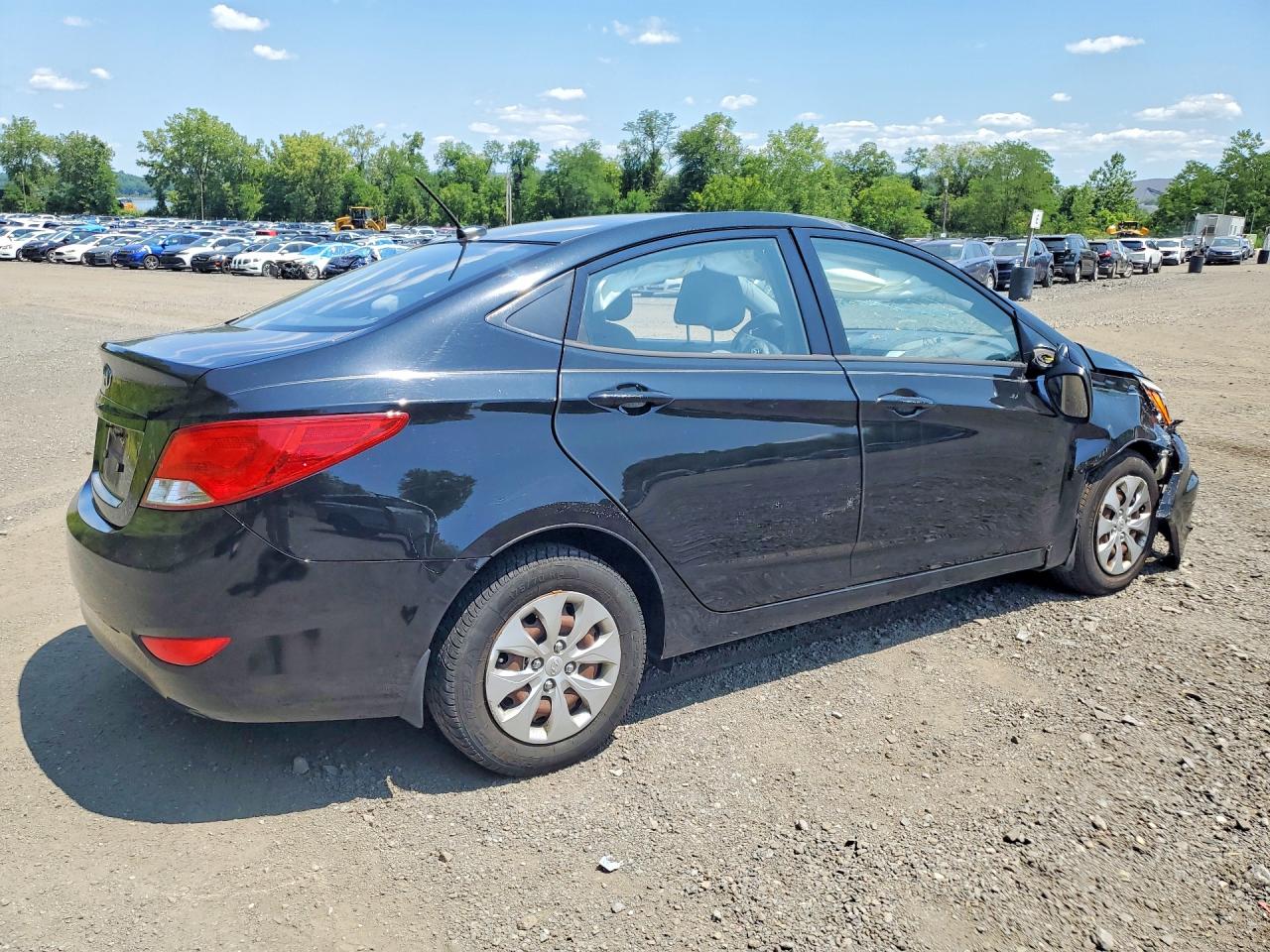 2015 Hyundai Accent Gls Black vin: KMHCT4AE4FU871387