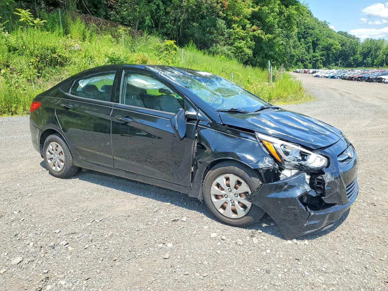 2015 Hyundai Accent Gls Black vin: KMHCT4AE4FU871387