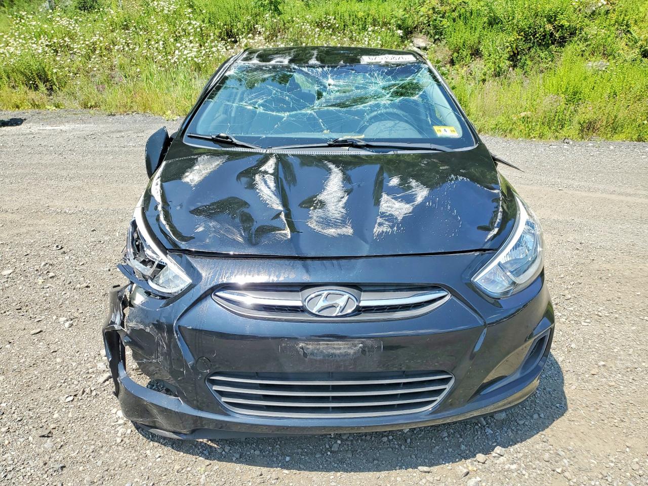 2015 Hyundai Accent Gls Black vin: KMHCT4AE4FU871387
