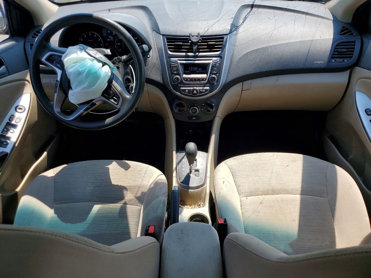 2015 Hyundai Accent Gls Black vin: KMHCT4AE4FU922841
