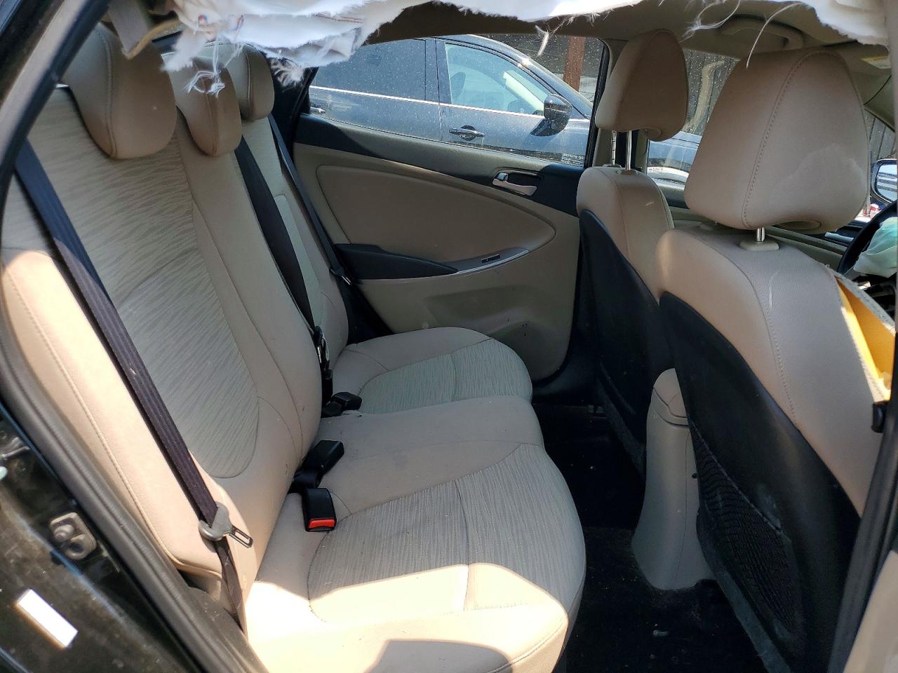 2015 Hyundai Accent Gls Black vin: KMHCT4AE4FU922841