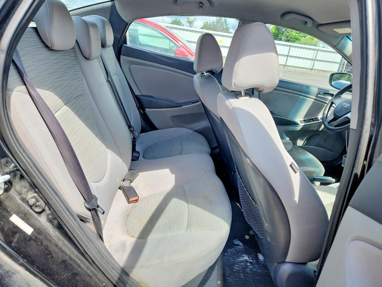 2015 Hyundai Accent Gls Black vin: KMHCT4AE4FU923178