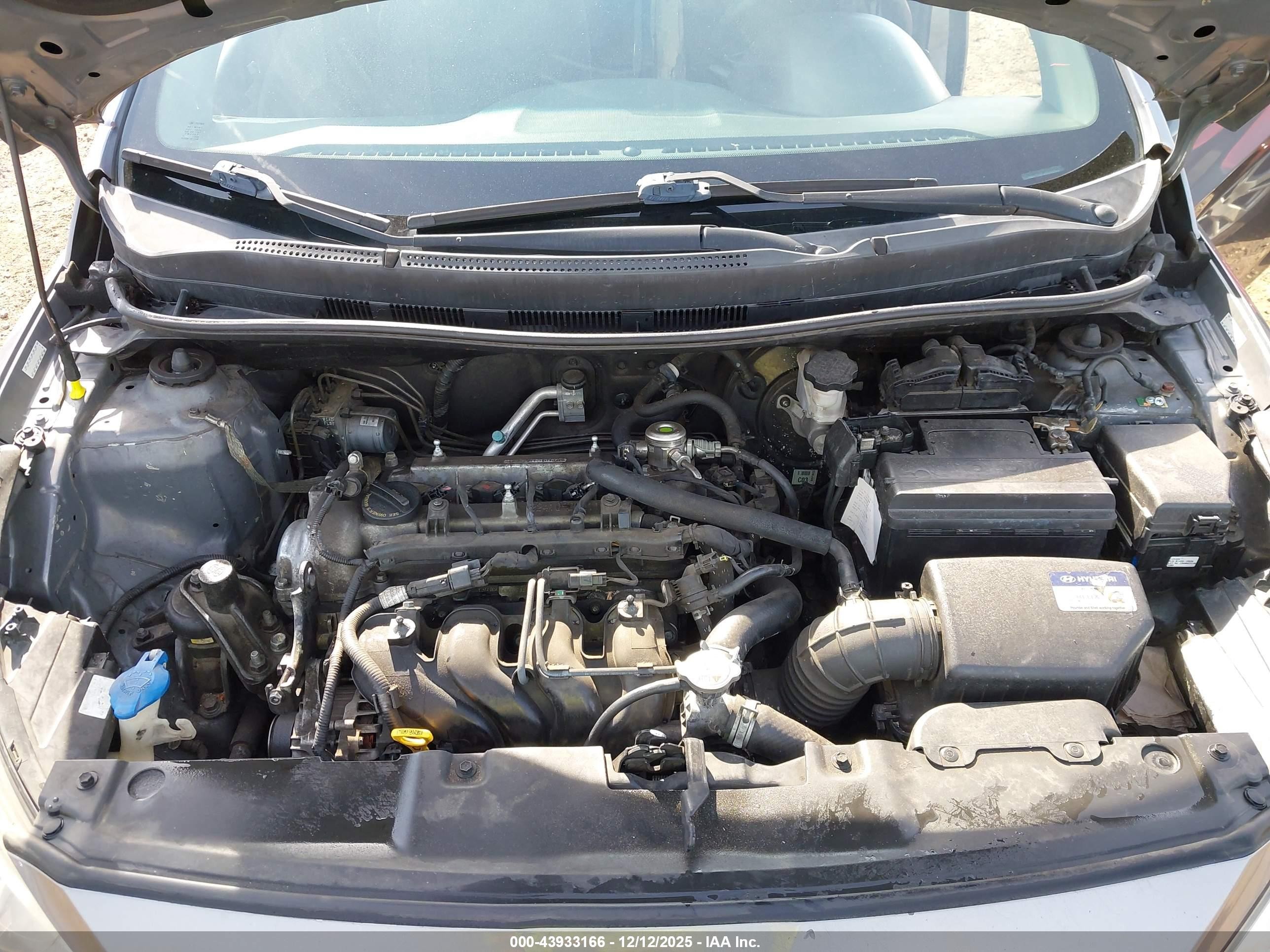 2016 Hyundai Accent Se Gray vin: KMHCT4AE4GU013788