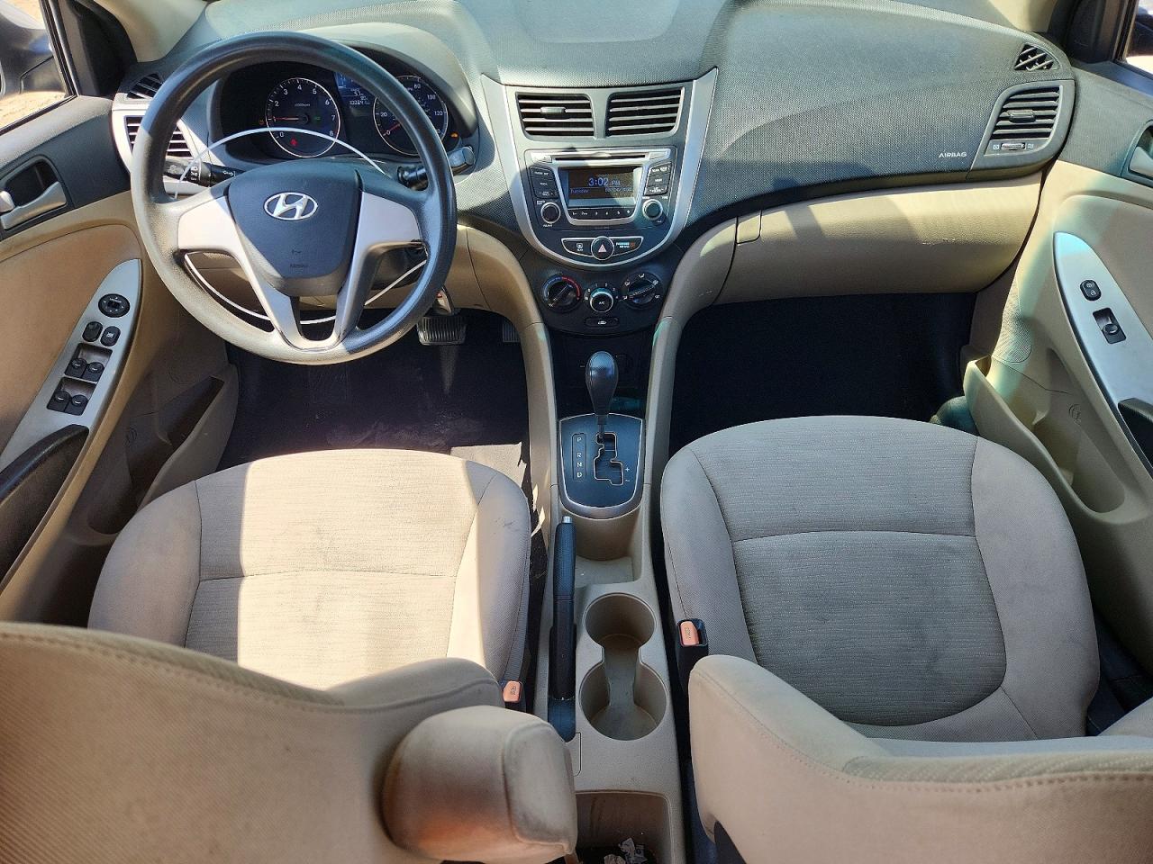 2016 Hyundai Accent Se Cream vin: KMHCT4AE4GU072016