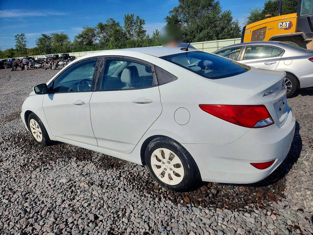 2016 Hyundai Accent Se White vin: KMHCT4AE4GU133669