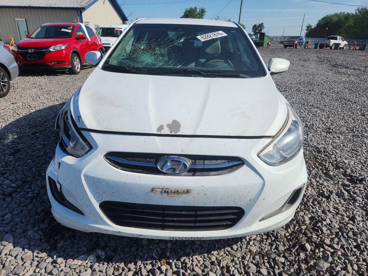 2016 Hyundai Accent Se White vin: KMHCT4AE4GU133669