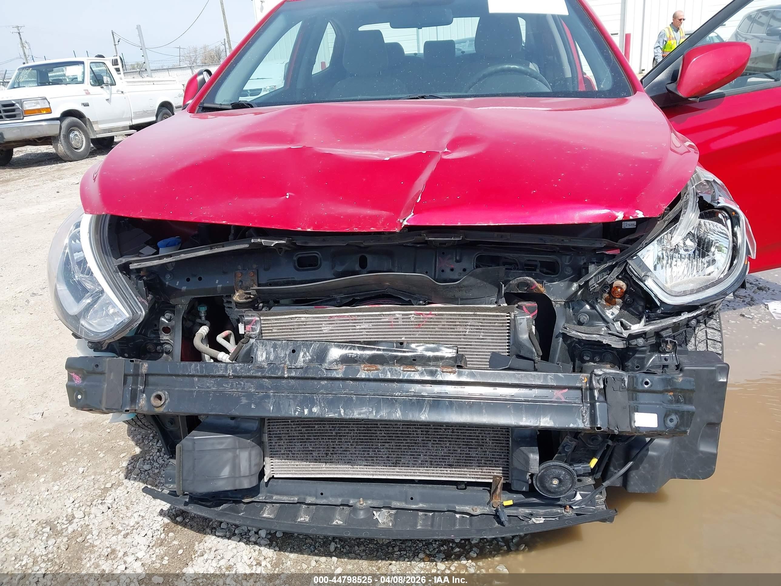 2016 Hyundai Accent Se Красный vin: KMHCT4AE4GU989781