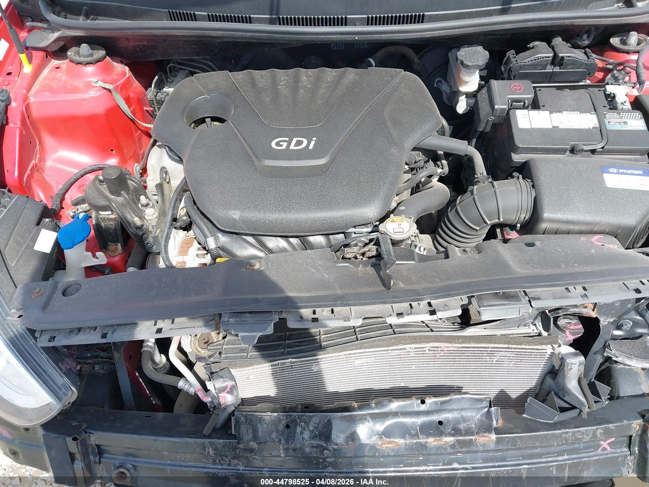 2016 Hyundai Accent Se Красный vin: KMHCT4AE4GU989781