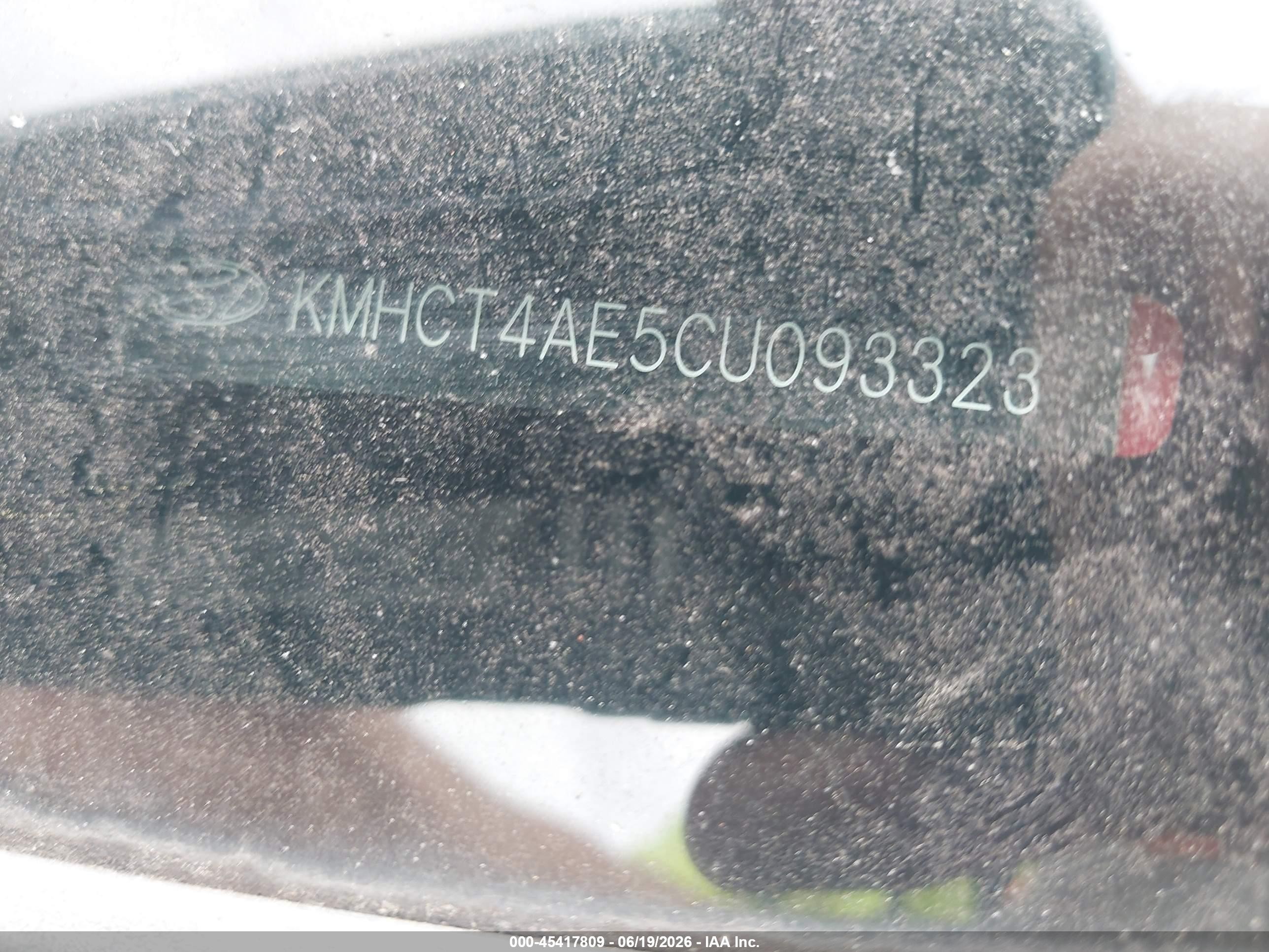 2012 Hyundai Accent Gls Красный vin: KMHCT4AE5CU093323