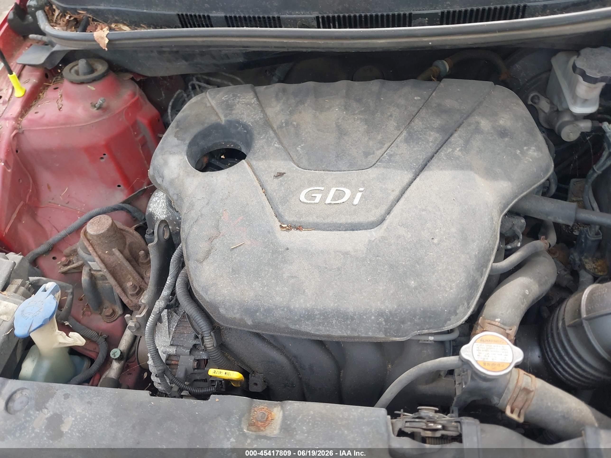 2012 Hyundai Accent Gls Красный vin: KMHCT4AE5CU093323