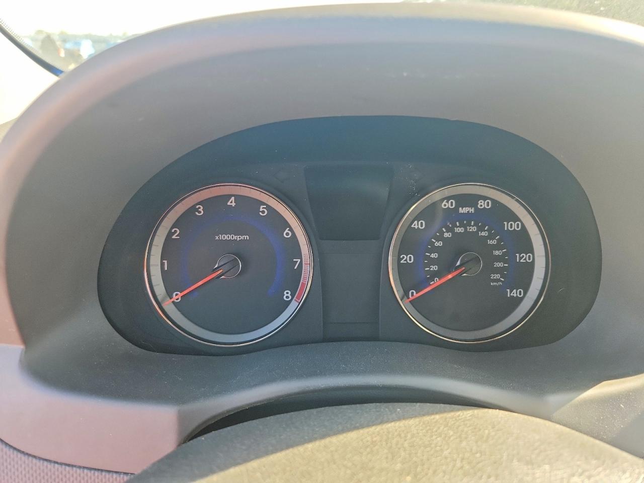 2012 Hyundai Accent Gls Blue vin: KMHCT4AE5CU159014