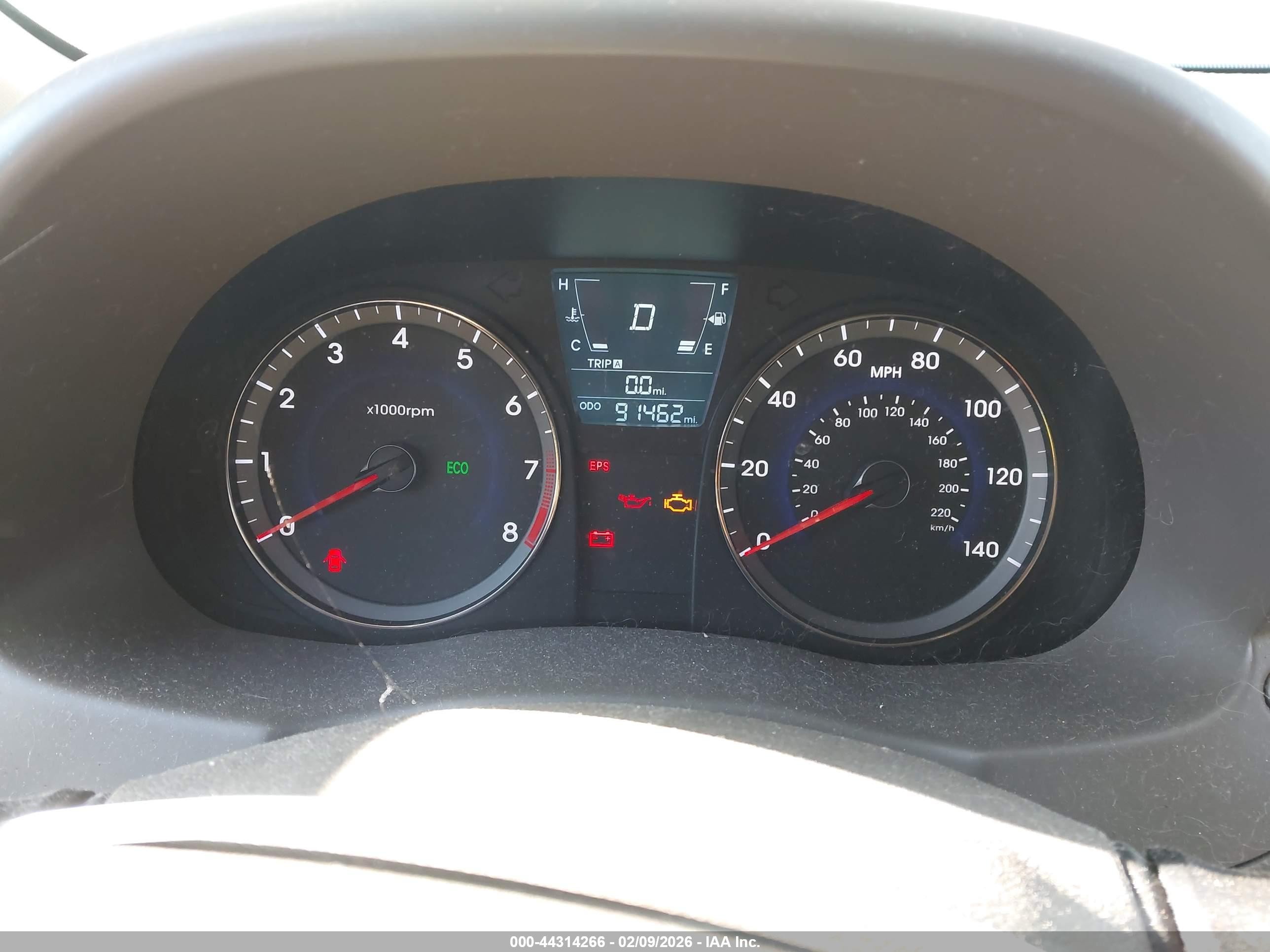 2013 Hyundai Accent Gls Red vin: KMHCT4AE5DU305509