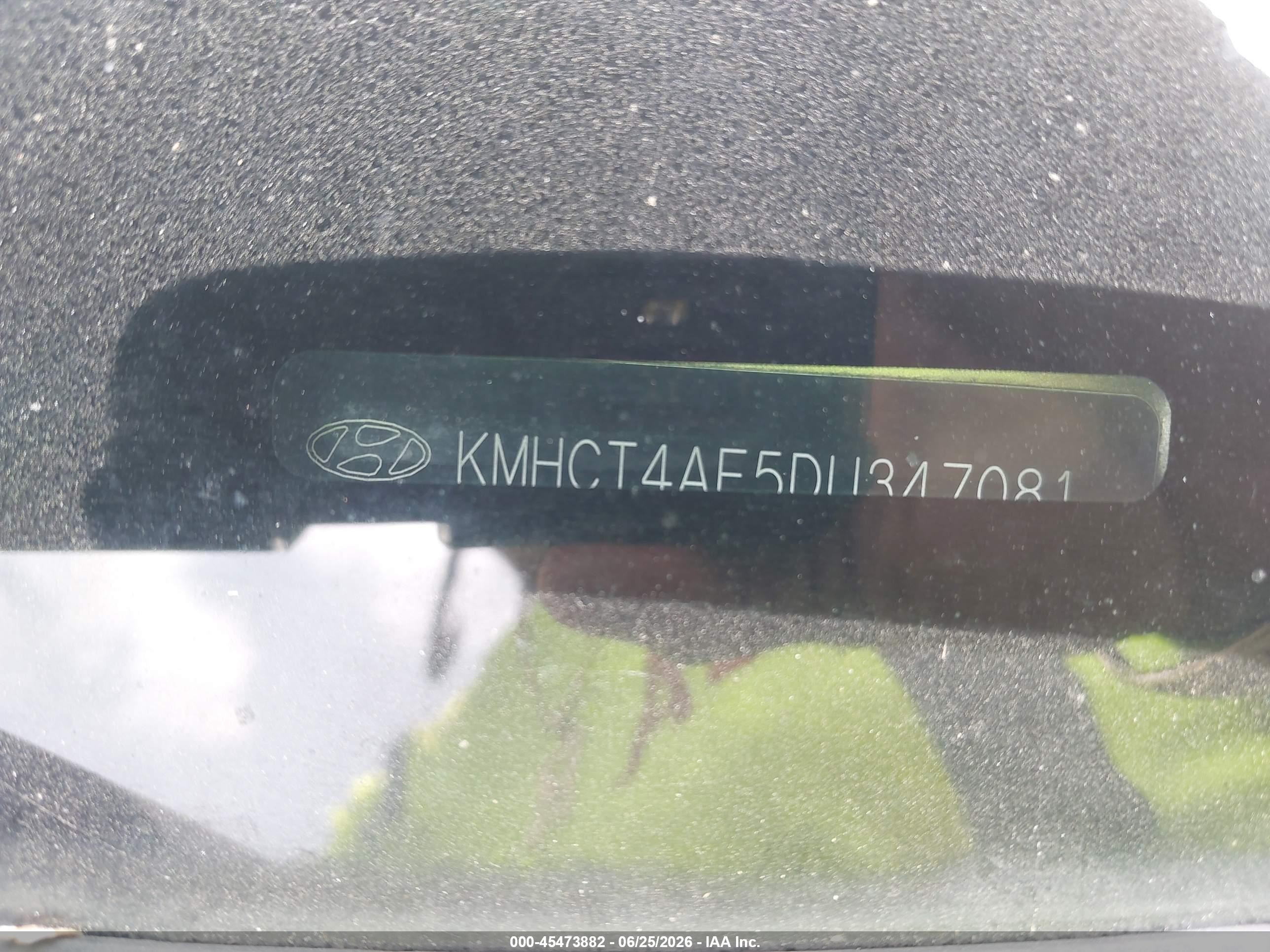 2013 Hyundai Accent Gls Brown vin: KMHCT4AE5DU347081