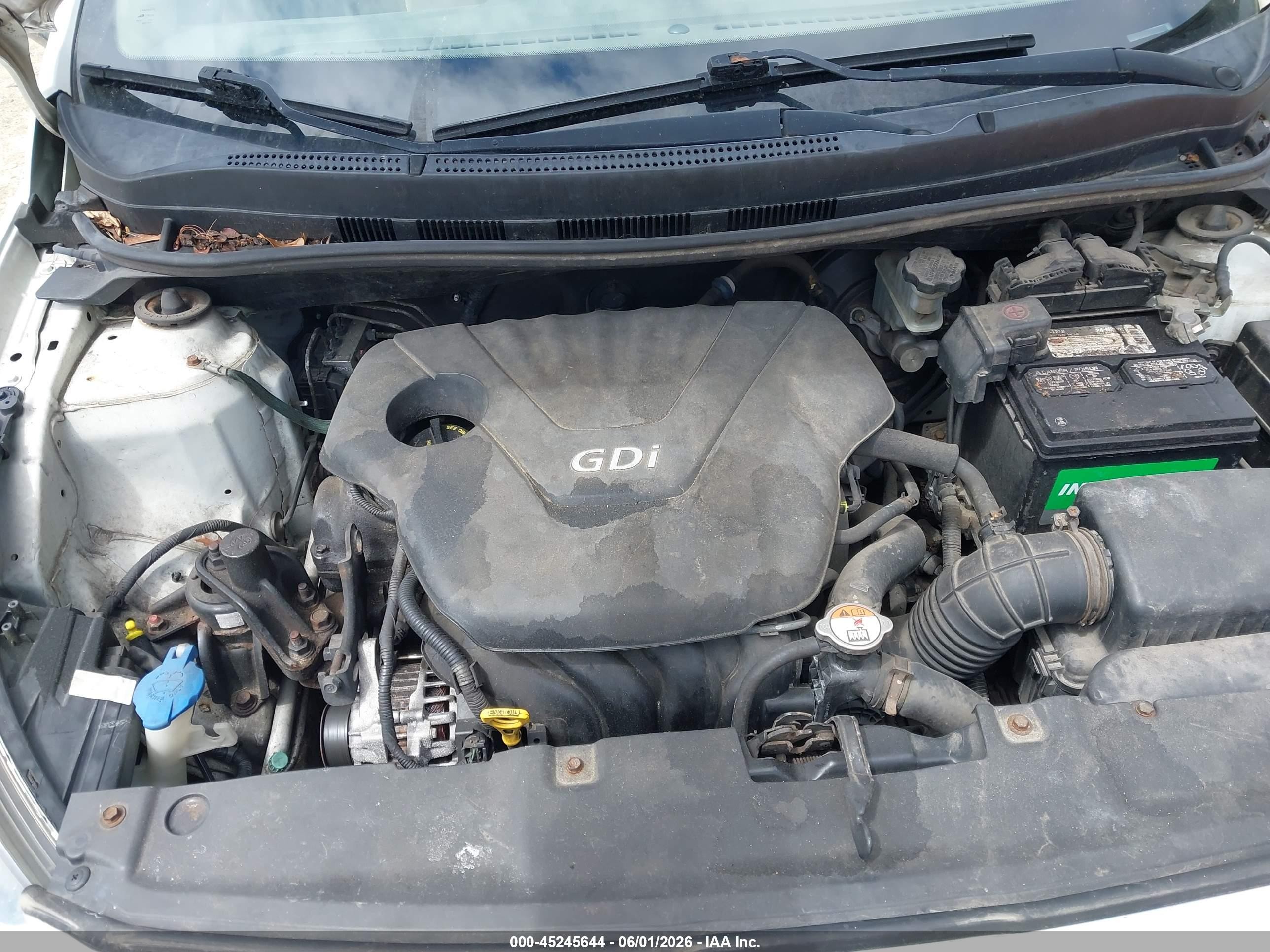 2013 Hyundai Accent Gls White vin: KMHCT4AE5DU507072