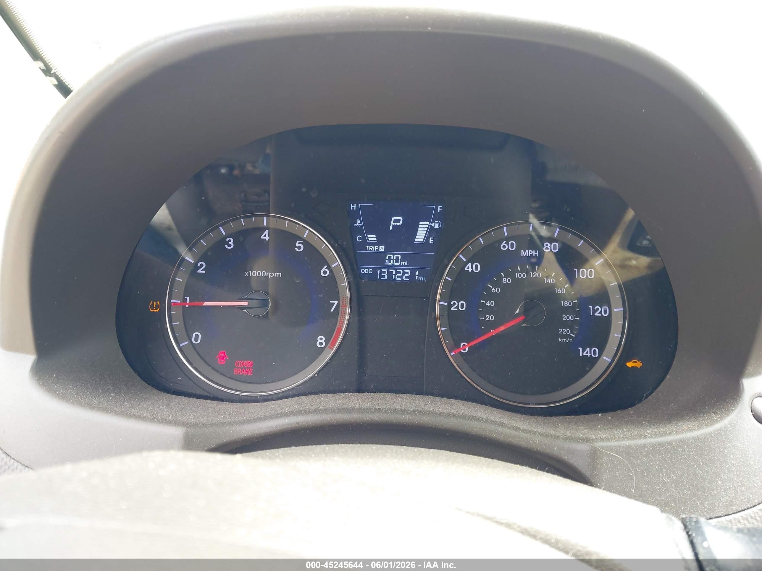 2013 Hyundai Accent Gls White vin: KMHCT4AE5DU507072
