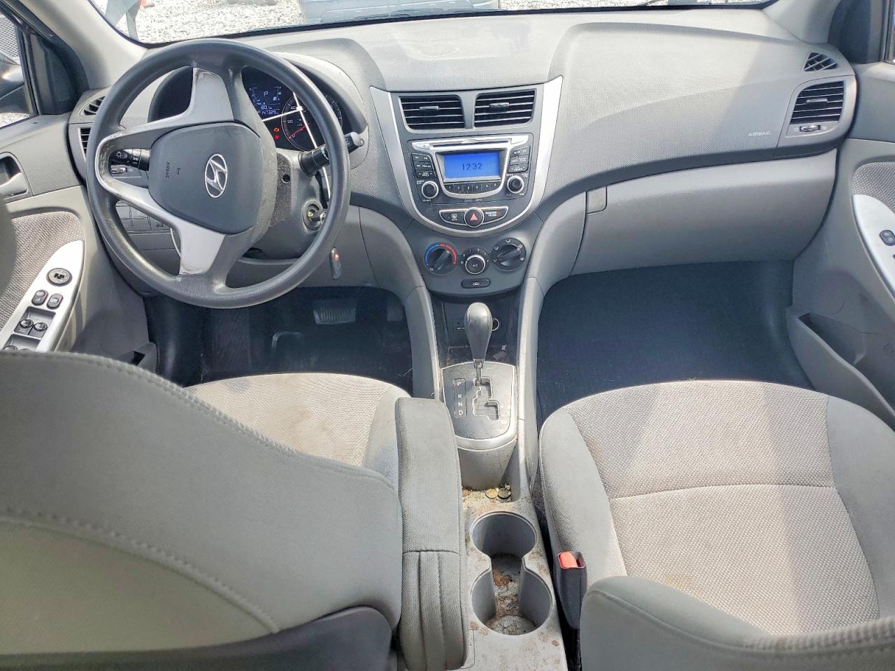 2013 Hyundai Accent Gls Black vin: KMHCT4AE5DU580426