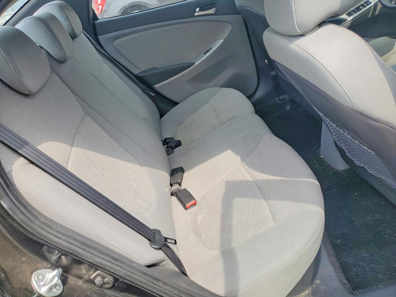 2013 Hyundai Accent Gls Black vin: KMHCT4AE5DU580426