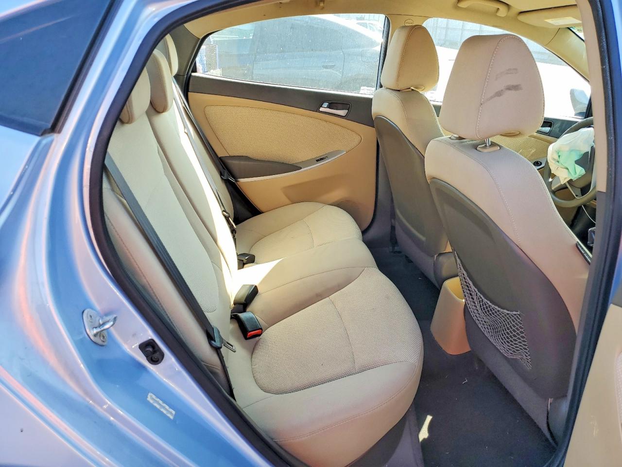 2014 Hyundai Accent Gls Blue vin: KMHCT4AE5EU640285