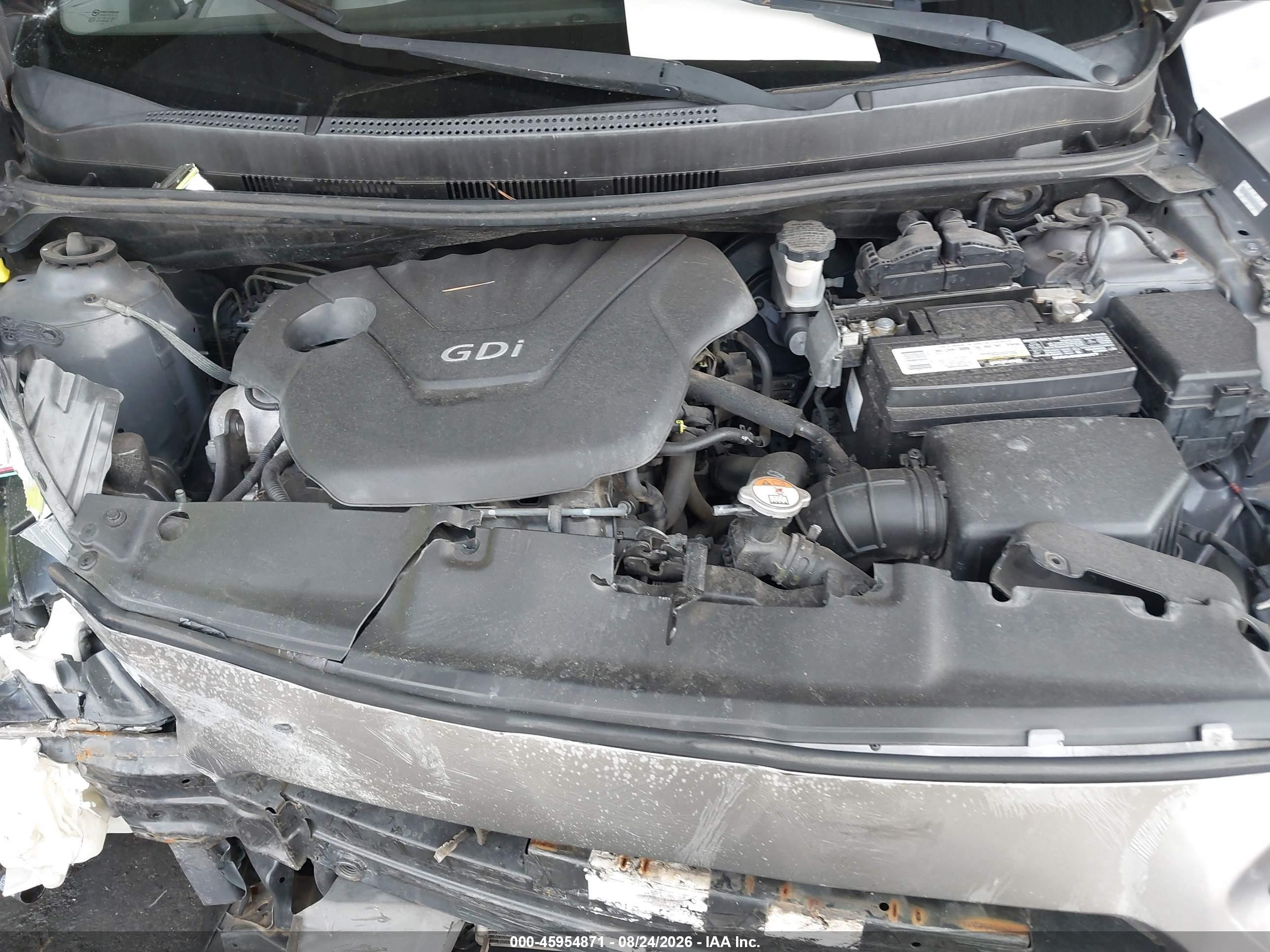 2014 Hyundai Accent Gls Gray vin: KMHCT4AE5EU664120