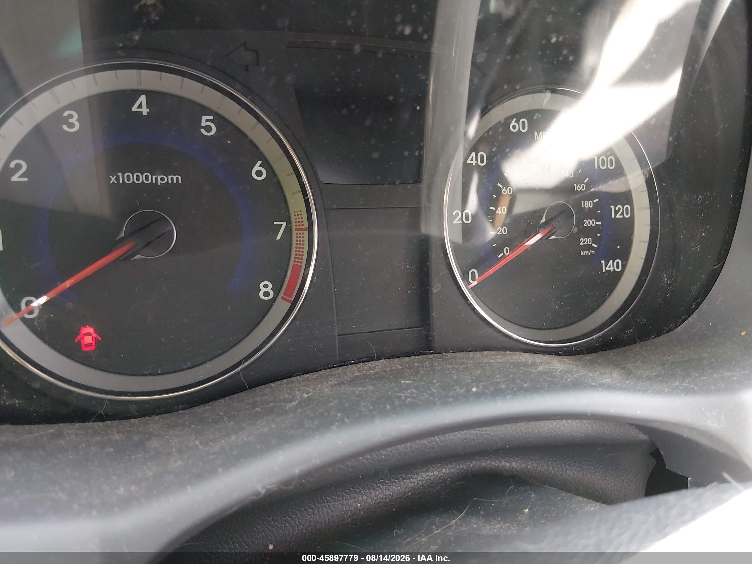 2014 Hyundai Accent Gls Gray vin: KMHCT4AE5EU749989