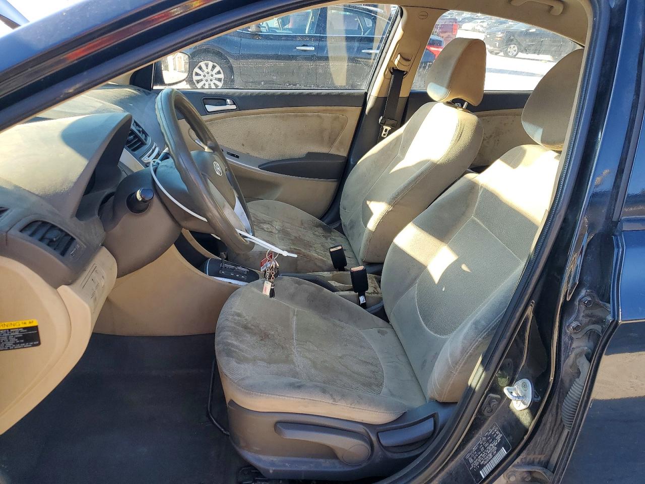 2014 Hyundai Accent Black vin: KMHCT4AE5EU770096