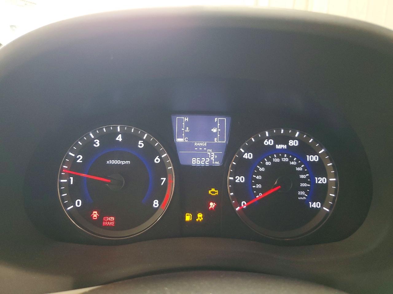 2015 Hyundai Accent Gls White vin: KMHCT4AE5FU799406