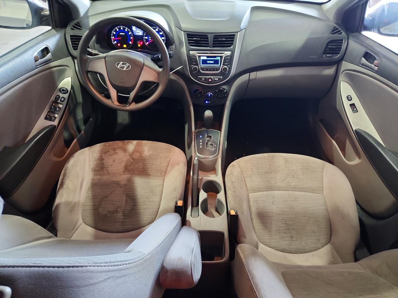 2015 Hyundai Accent Gls Silver vin: KMHCT4AE5FU816429