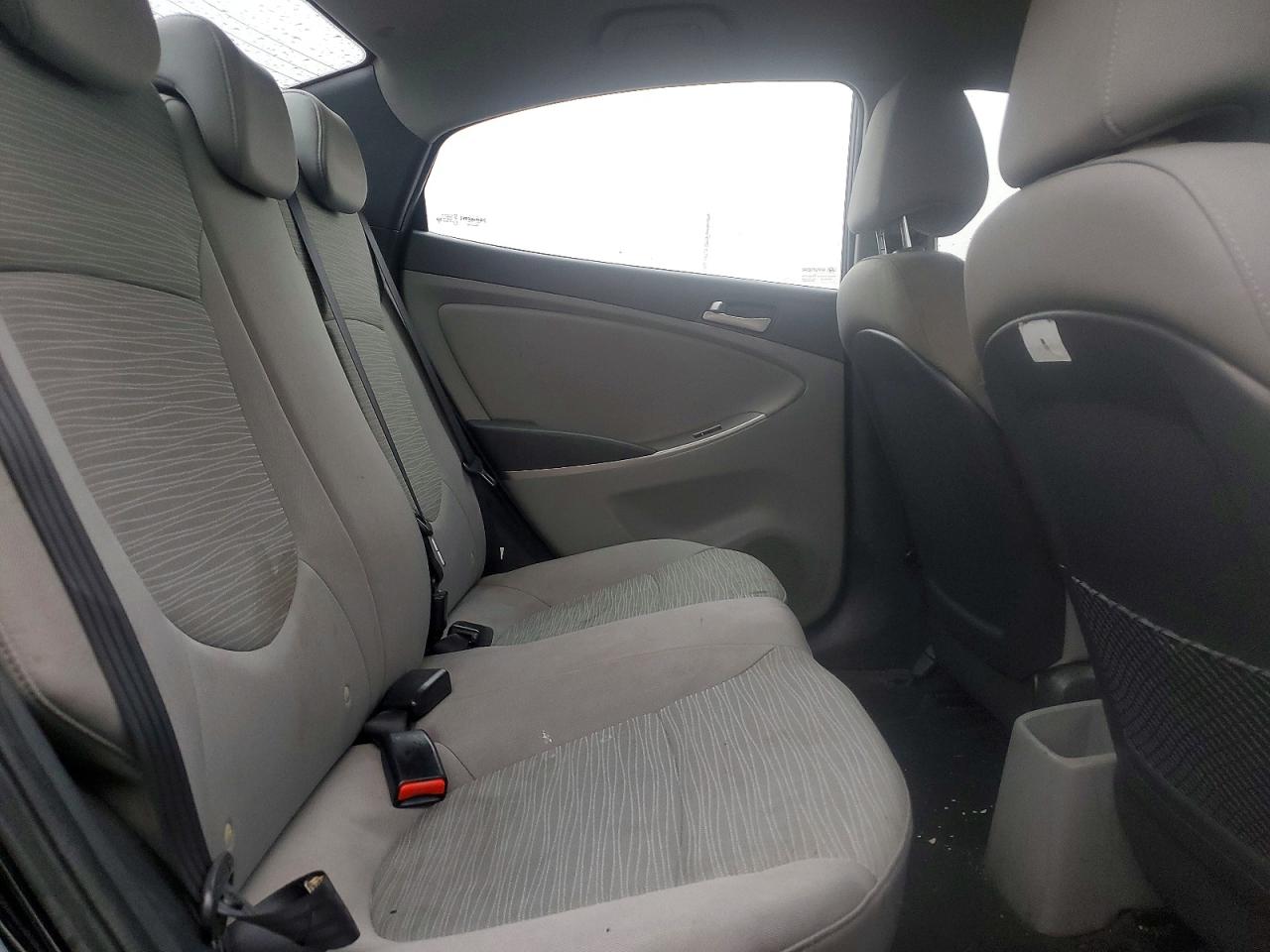 2015 Hyundai Accent Gls Black vin: KMHCT4AE5FU853786