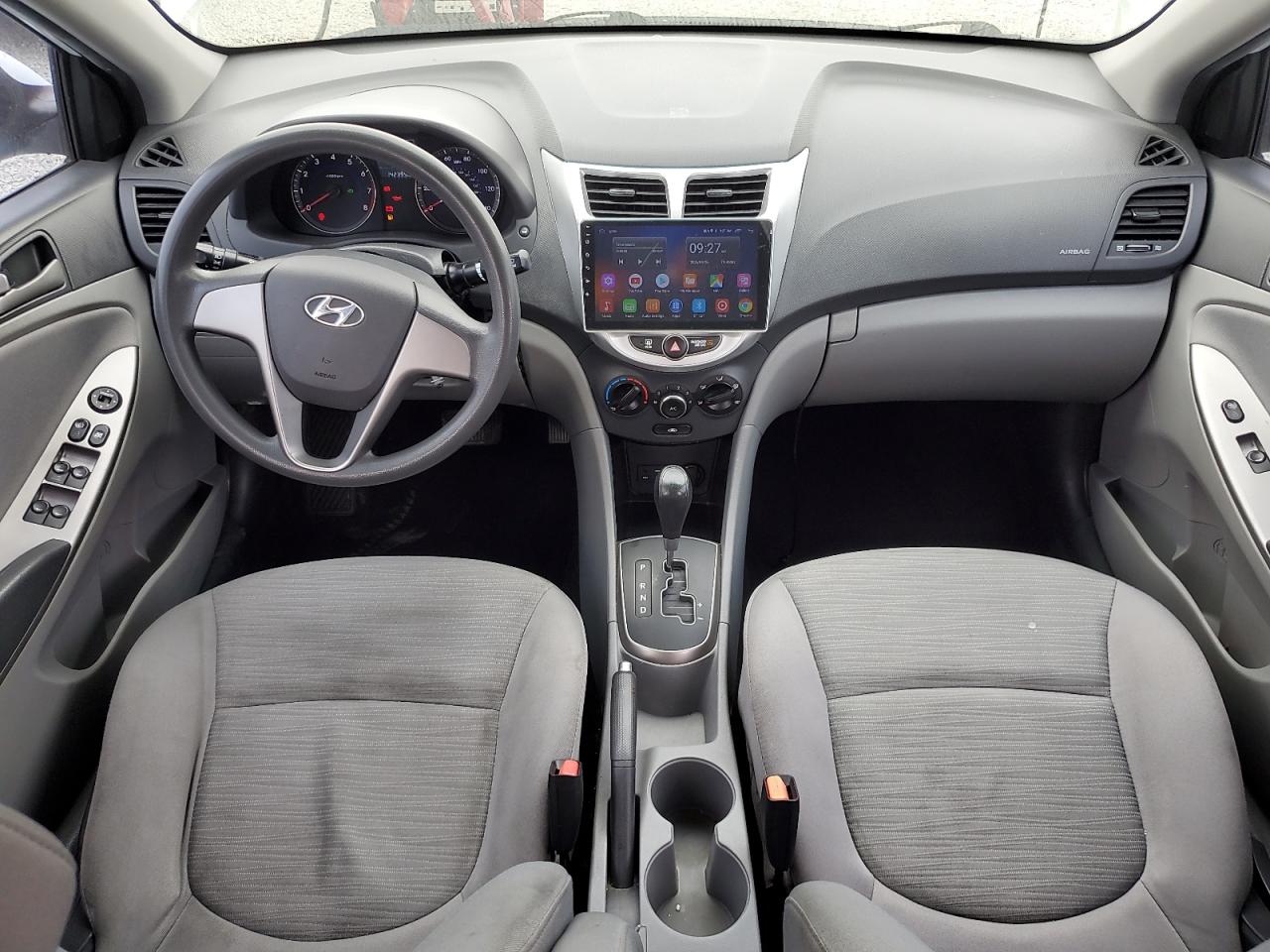2015 Hyundai Accent Gls White vin: KMHCT4AE5FU884777