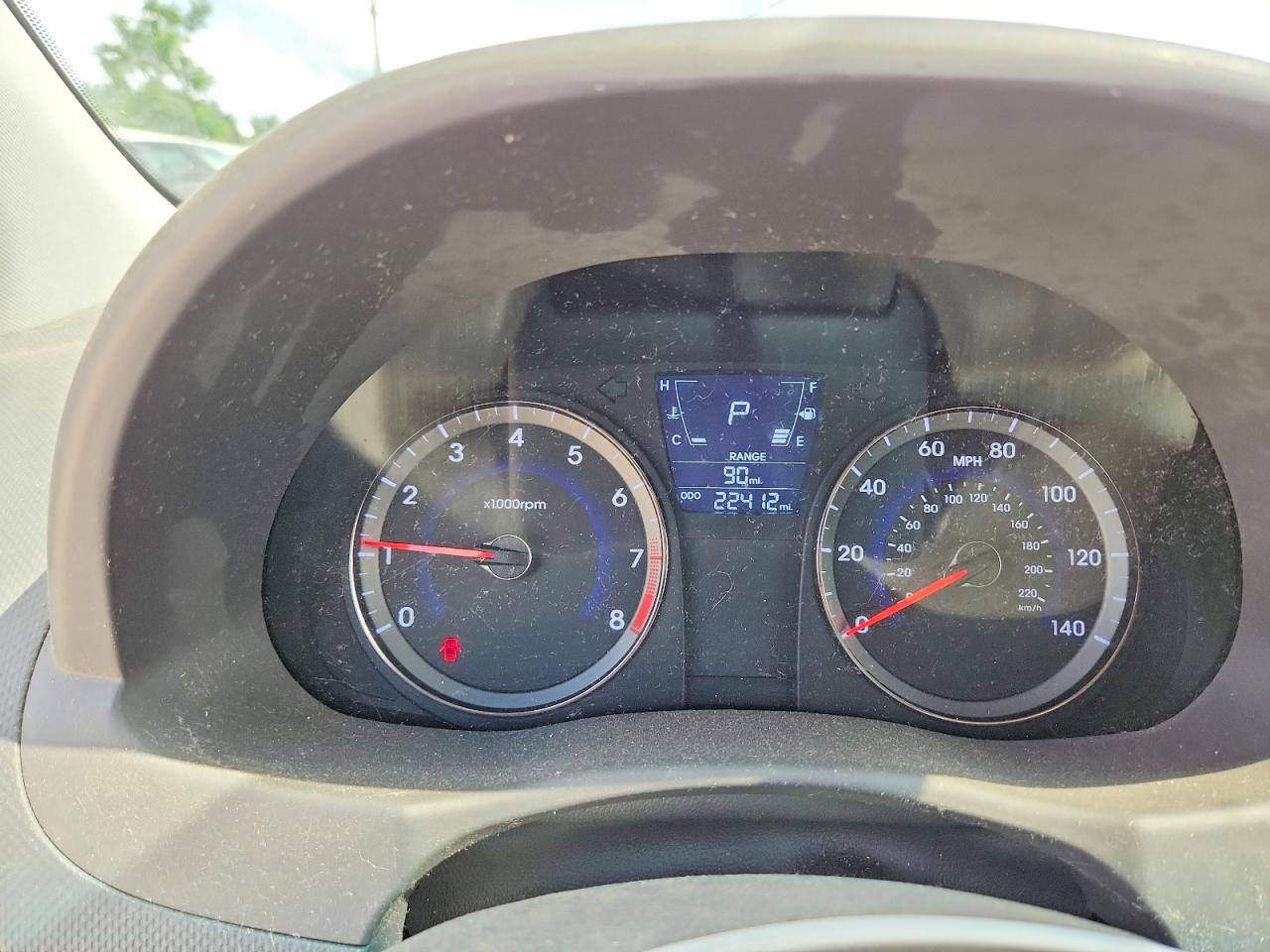 2012 Hyundai Accent Gls Blue vin: KMHCT4AE6CU184133
