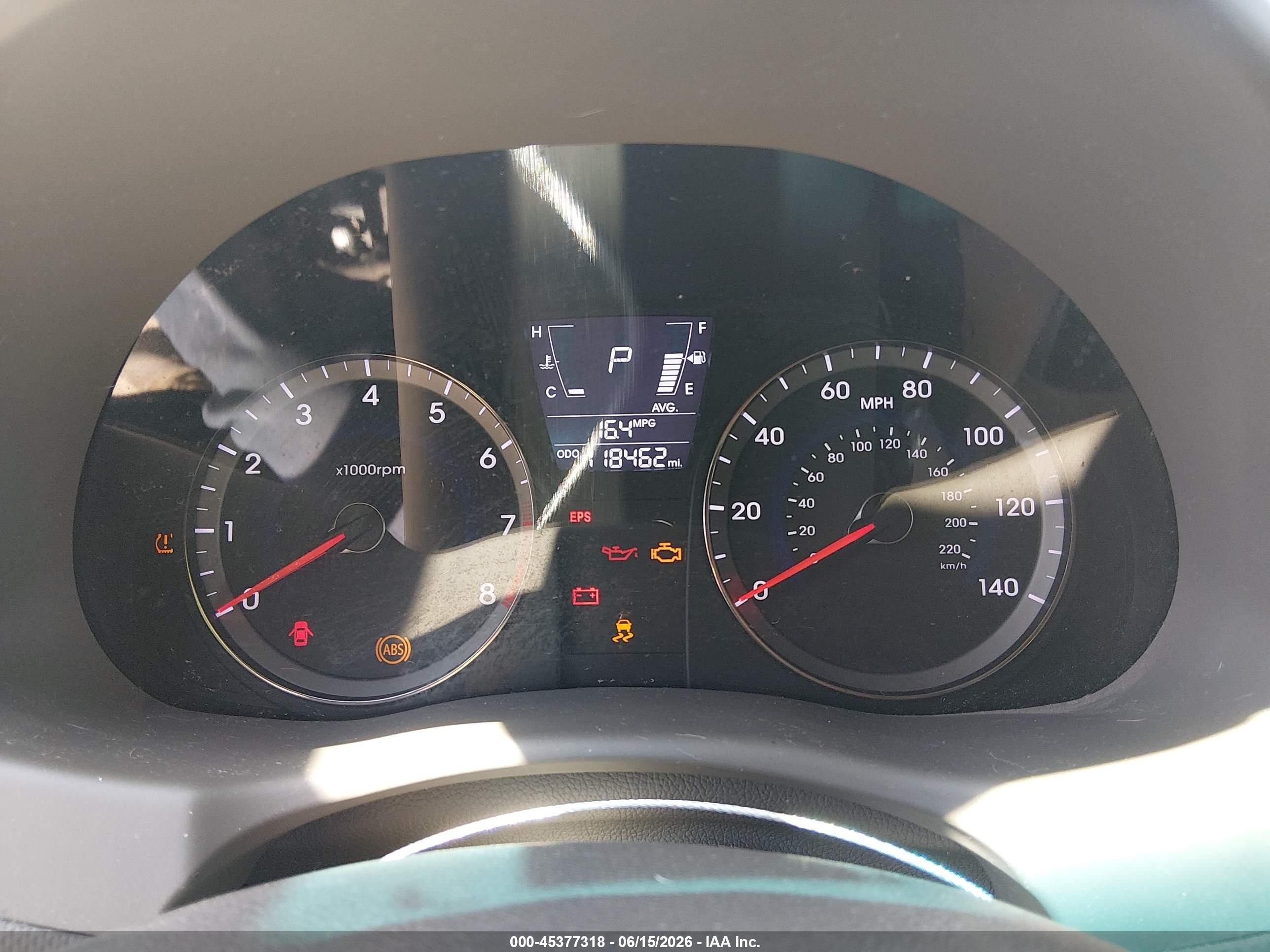 2012 Hyundai Accent Gls Light Blue vin: KMHCT4AE6CU200735